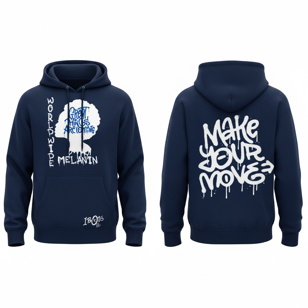 Worldwide Melanin (Make Moves) Hoodie